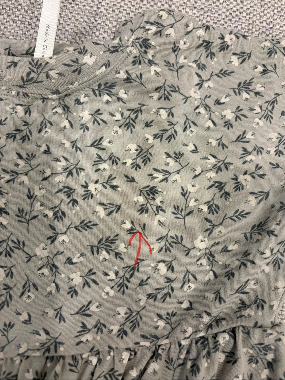 Rylee + Cru Babydoll Dress in Luna Flower, 2-3Y